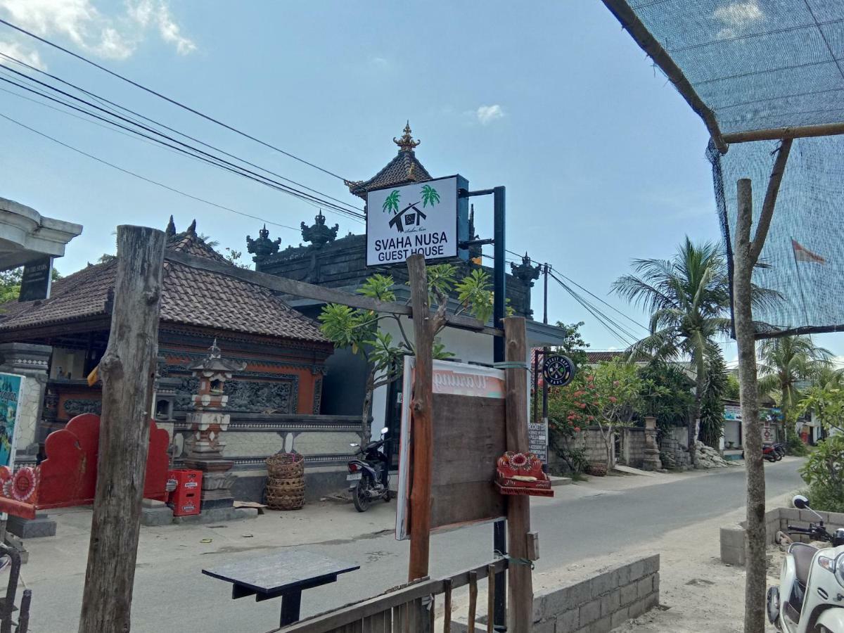 Svaha Nusa Guest House Lembongan Esterno foto